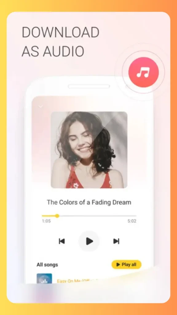SnapTube Mod APK Full İndir ile sese dönüştürün