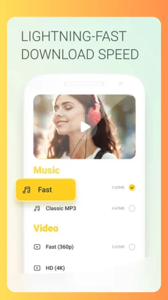 Yıldırım hızında indirme SnapTube Mod APK Full İndir 2