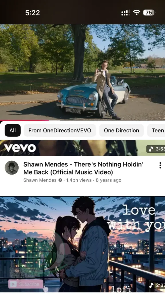 YouTube Pro APK'nın ekran görüntüsü: HD video akışı, kişiselleştirilmiş öneriler ve sorunsuz Android oynatımı için optimize edilmiş sade bir mobil arayüz sunuyor.