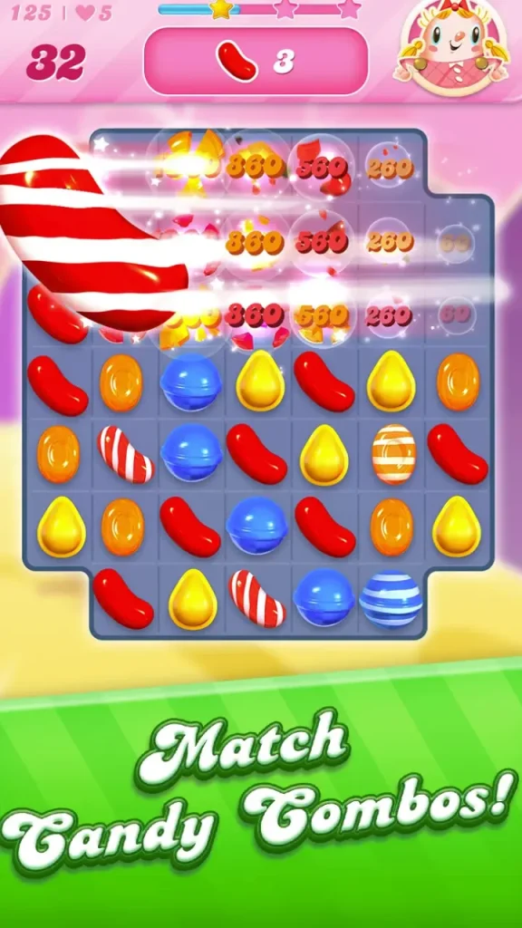 Candy Crush Saga özel şeker kombinasyonları