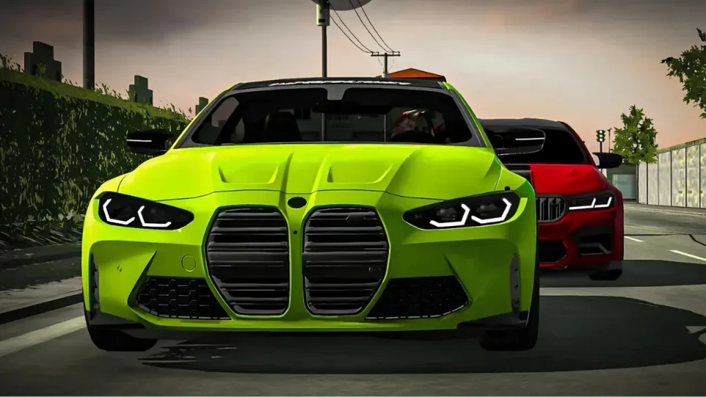 Car Parking Multiplayer lüks sedan araç sürüşü