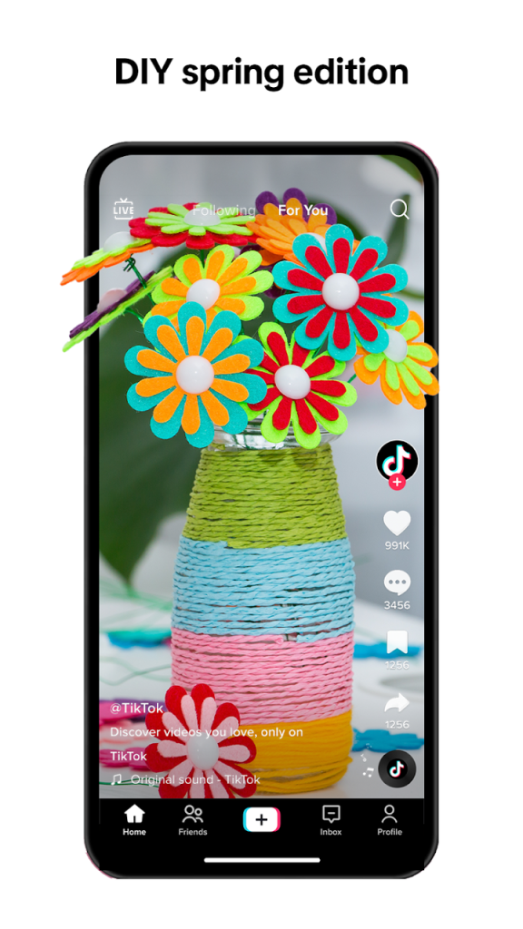 TikTok DIY bahar dekorasyon ve el işi videoları